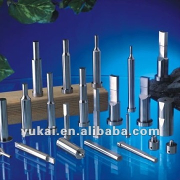 Hardware mold parts hole punch