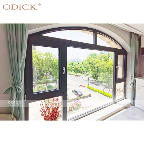 Aluminum alloy glass casement window