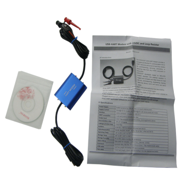 VSENSOR WS232UP HART COMMONICATOR : 24V DC 및 내장 루프 저항 모뎀이있는 HART에서 좋은 가격 USB