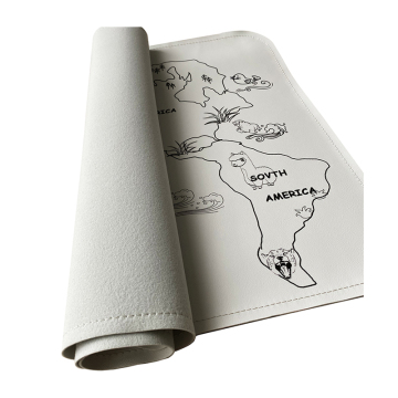Non-Toxic Multi-Use Mat: DMF and DMAC Free, Vegan Bonded Leather, Ideal for Baby Play, Changing, Camping & Picnics