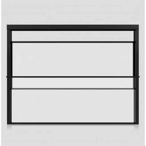 Sistema de janela elevatória automatizada de alumínio para serviços pesados