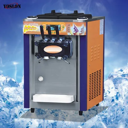YSN-218S Purple/Orange/Blue Ice Cream Maker Machine