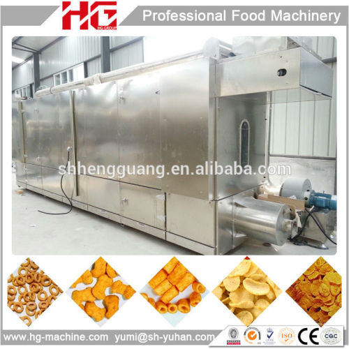 HG 304 stainless steel full automatic corn snacks machine