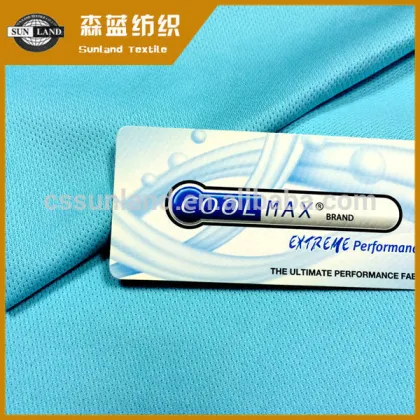 supply coolmax polyester sportswear micro mesh fabric