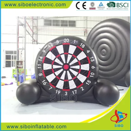 Inflatable Football Shooting Darts Board Wholesale Inflatable Football Soccer Dart For Adults