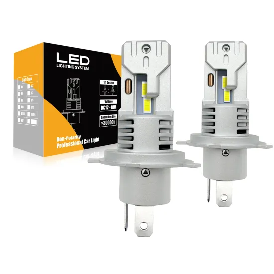 High-Lumen Auto Headlights with Efficient Heat Dissipation and Fan Cooling