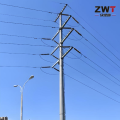 Poste tubular de aço personalizado para linhas de transmissão de energia