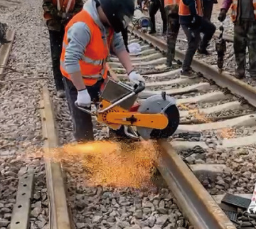 Li-Battery-Powered Abrasive Rail Saws/Cutters: Efficient Tools for Railway Maintenance