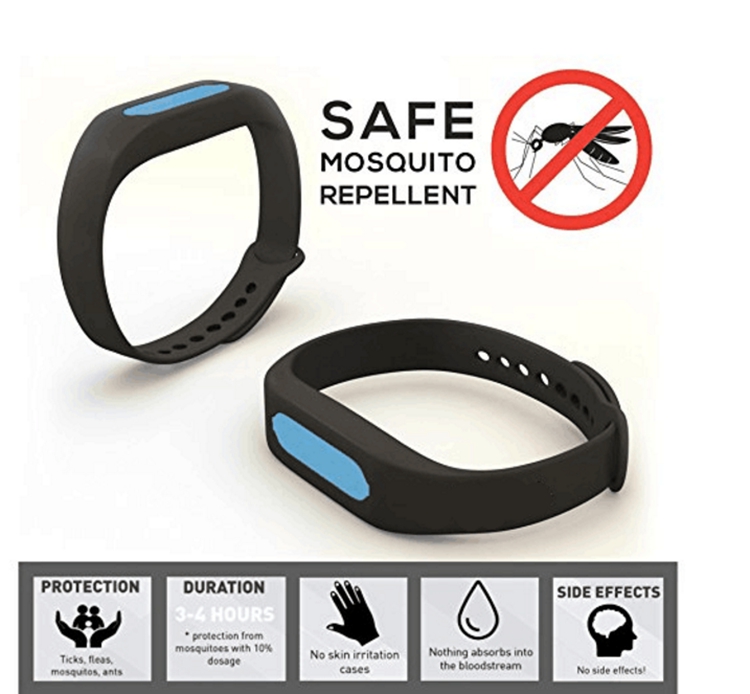 Unique Eco-Friendly Anti Silicone Mosquito Bracelet