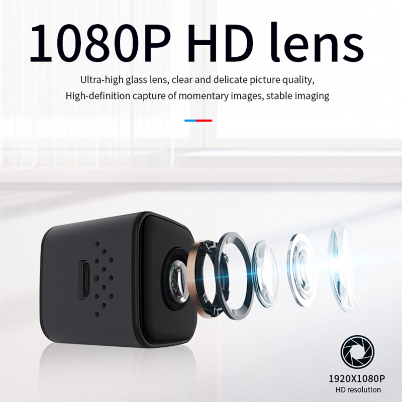 SQ28 Mini 1080P DV Camera Waterproof Sport Smart Camcorder Night Vision Camera mini camera smart home with tripod webcams