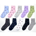 Lovely casual female pilates yoga stretch socks