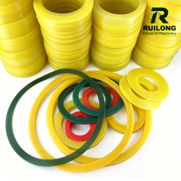 Polyurethane stripper ring for slitting machine
