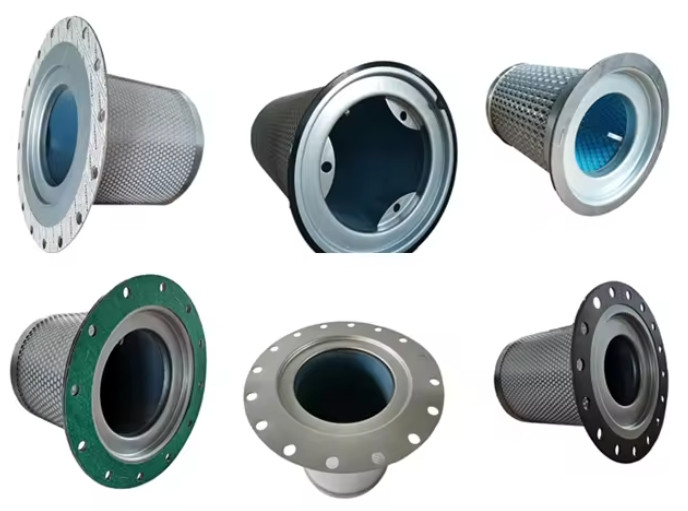 custom various air compressor air oil separator filter element