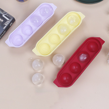 Innovative Instant Customize Solid Color Reusable Silicone Flexible Ice Cube Trays