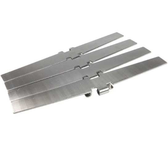 High Quality Stainless Steel Flat Top Slat Conveyor Chain with Plate