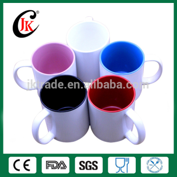 Hot sale 11oz ceramic coating mug white blank sublimation cup
