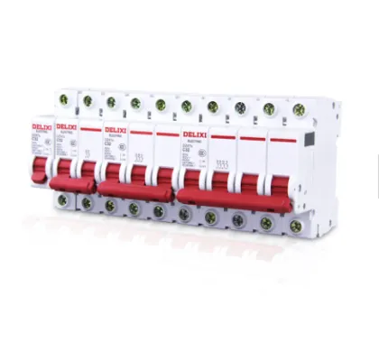 DELIXI Mini Air Breaker Switch 1P 10A to 63A for DIY Smart Home Automation