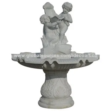 Garden fountains, cherub design
