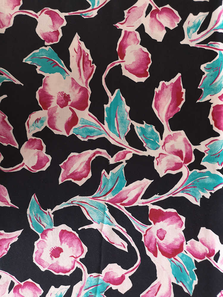 Hand-draw Rayon Challis 32S Printing Fabric