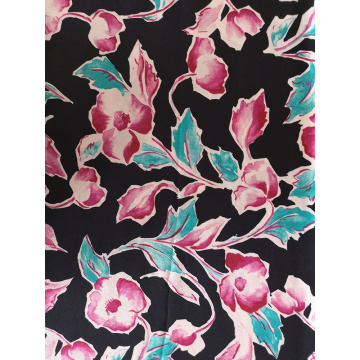 Hand-draw Rayon Challis 32S Printing Fabric