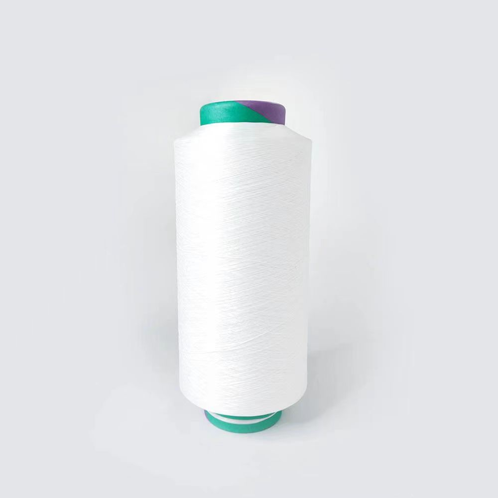 polyester dty 150d 48f with 40d spandex yarn