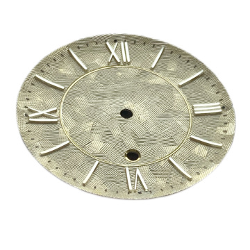 Pie Pan Mixed Linen Watch Dial