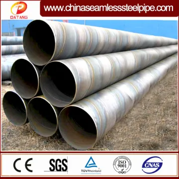 DN1000 Q235B SSAW spiral welded carbon steel pipe