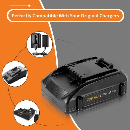 Worx 20V Lithium Battery Replacement Options