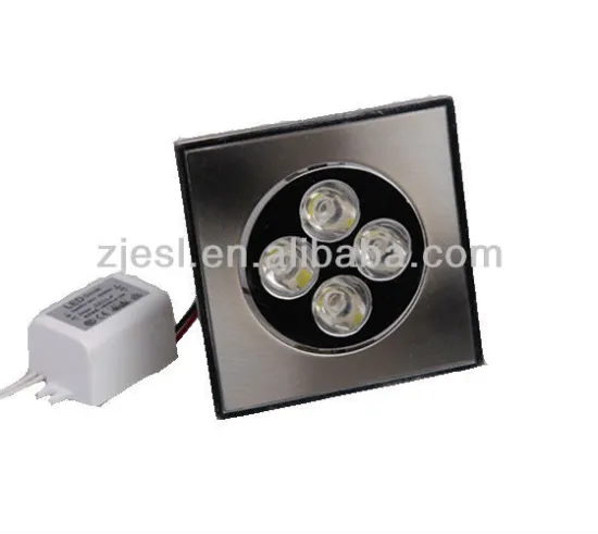 Aluminum Housing Dimmalbe&Fire Proof Optional 4W led downlight globes