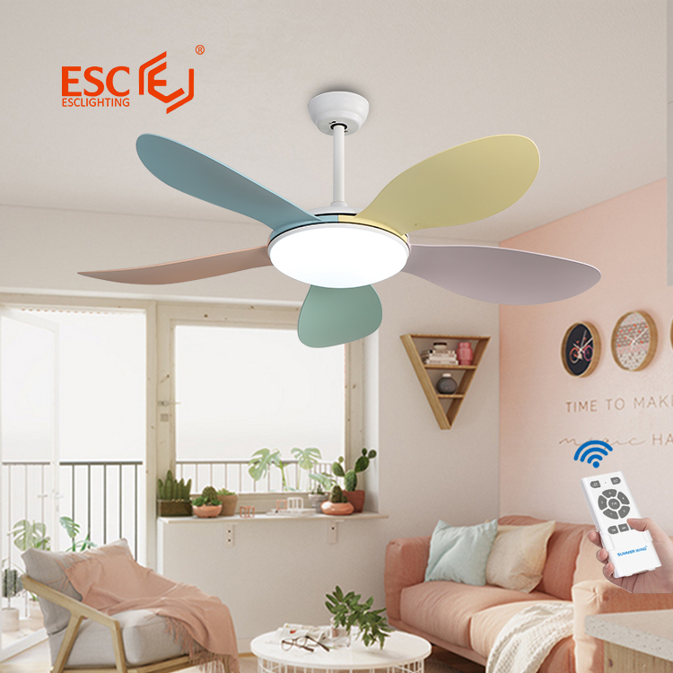 Iluminação ESC Smart Remote Control Teto Fan