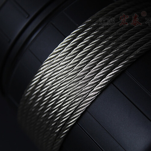 304 and 316 stainless steel wire rope 7x7