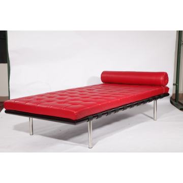 modern classic Barcelona Leather Bed