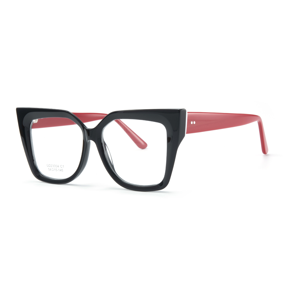 Geometry Color matching Optical Eye glasses Frames Hot Selling Lamination Acetate