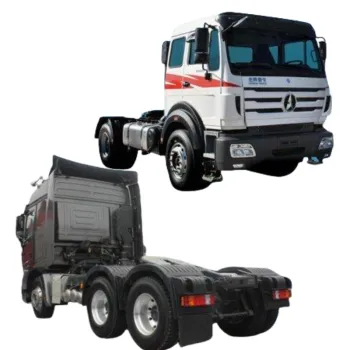 Used and New Tractor Trucks: North Benz BEIBEN NG80, CNG, HOWO 420 HP, 6x4, 6x2 Models for Sale