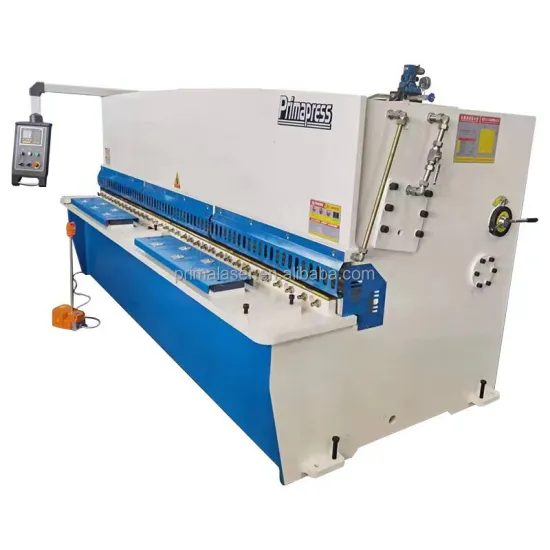 QC12Y Metal Shear Machine: Cuts 3mm Stainless Steel and Aluminum up to 200 Inches