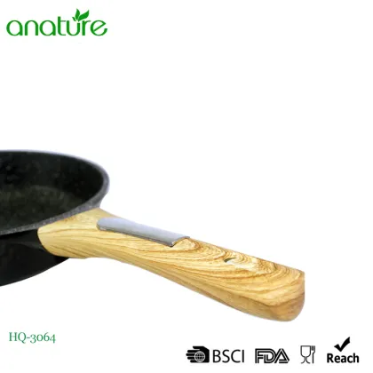 Diamond Design Kitchen Utensil Die Cast Fry Pan