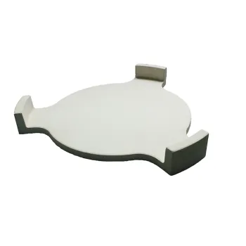 Ceramic Heat Deflector with Legs for Kamado BBQ Grill - Auplex BBQ Accessories