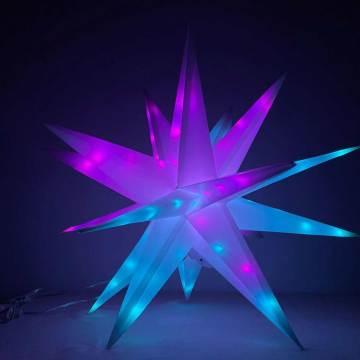 Wholesale LED Smart APP-Controlled Foldable RGB Christmas Star