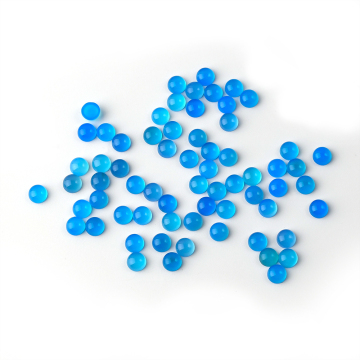 High Quality Wholesale Round Shape Gemstone Blue Agate
