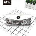 Custom Camouflage color style PU leather pencil case & bag multifunctional hand bag