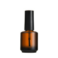 Frosted Matte Black UV Gel Nail Polish Bottle