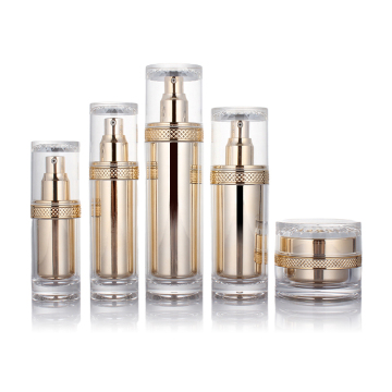 Acrylic Bottles and Jars for Skin Care Cosmetics Packaging
