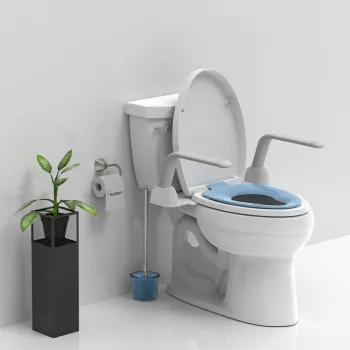 Modern Design Freestanding Toilet with Heavy Duty Load Capacity 120kgs - Elderly Friendly Bathroom Grab Bars Online Shop