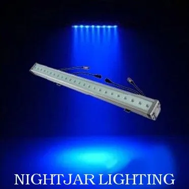 Ip65 36pcs 1w / 3w Edison Waterproof Led Wall Wash Light, Blue Washer Lighting