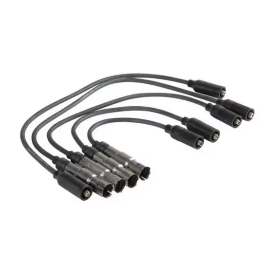 5pcs Ignition Wire Plug Wires for Volkswagen Beetle, Golf, and Jetta - Part Number 443998031