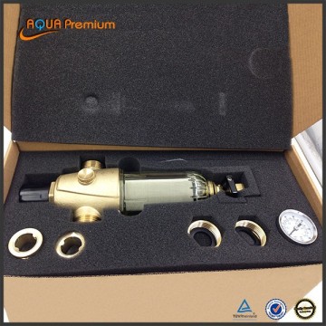 Copper pre water filter with stainless steel mesh