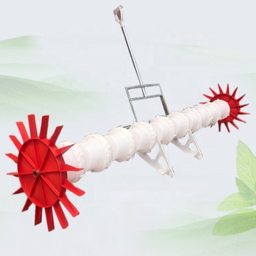 Direct Price Manual Hand Push Paddy Rice Drum Seeder Machine: 8-10 Line Mini Seed Planter