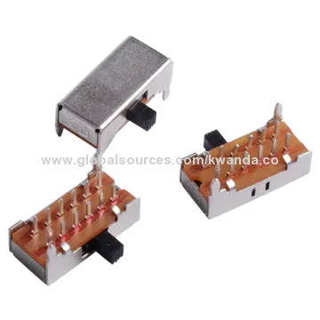 Horizontal Slide Switches with Terminal Strength of 500gf