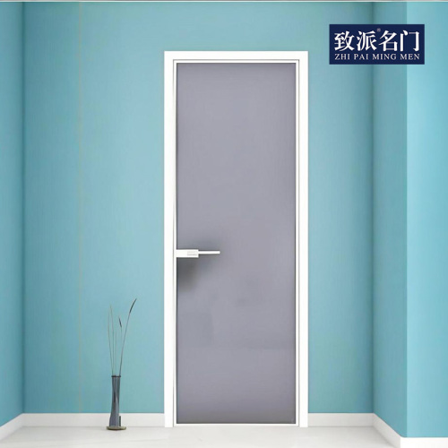 Simple interior with side-hung doors