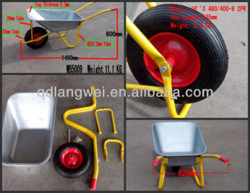wheelbarrow rubber wheels